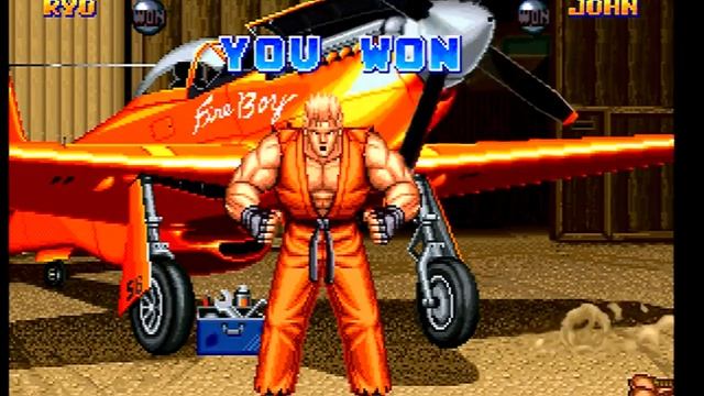 Art Of Fighting 2 NeoGeo CD Longplay by Ryu Hoshi смотреть онлайн
