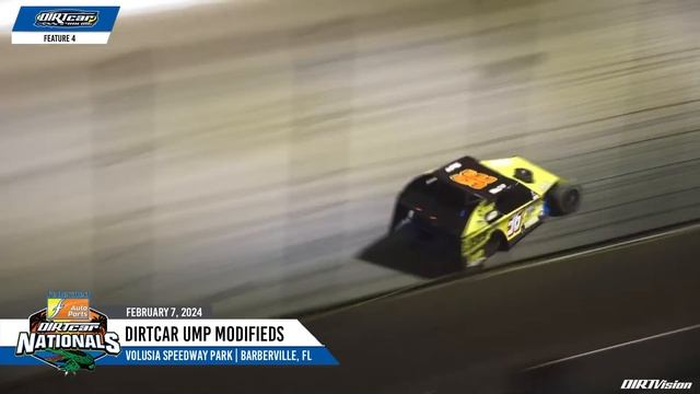 DIRTcar UMP Modifieds | DIRTcar Nationals | Volusia Speedway Park | February 7, 2024 | HIGHLIGHTS смотреть онлайн