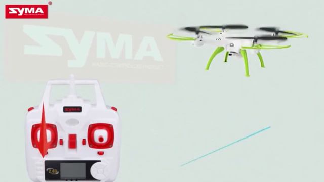 SYMA X5HW KAMERALI DRONE смотреть онлайн