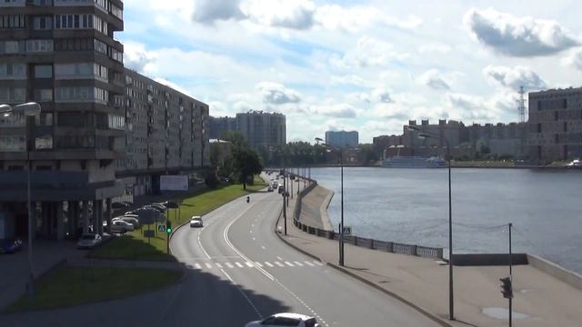 Катаюсь на велосипеде по городу Санкт-Петербургу. Володарский мост. Брестский парк. Saint Petersbur смотреть онлайн