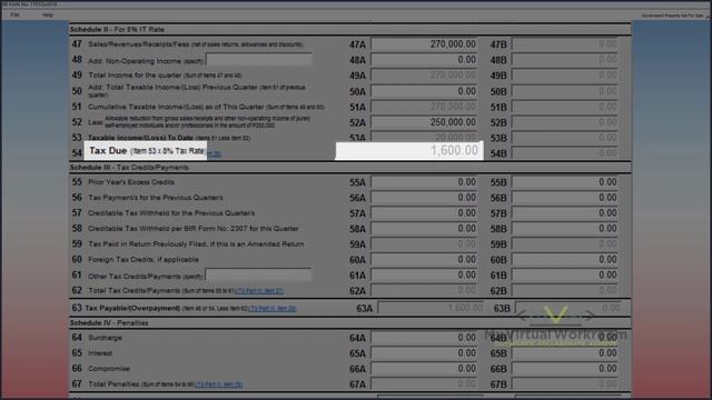 1701Q 3rd Quarter 2023 Filing | Self-employed 8% IT rate | November 15, 2023 смотреть онлайн