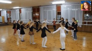 ТАНОК ПО КОЛУ (На носок, на носок)