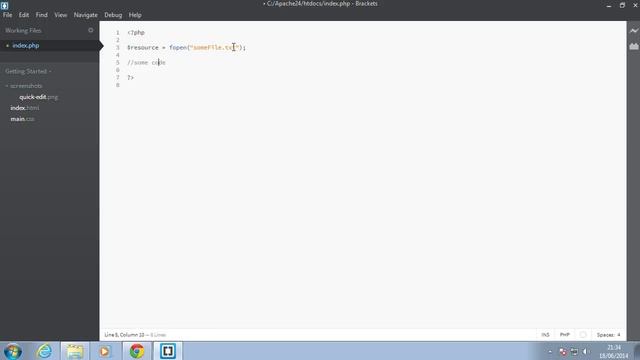Php Tutorial - Good practise with file resources смотреть онлайн