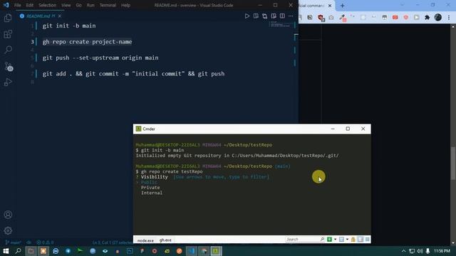 How to Create a github repo from the commandline смотреть онлайн