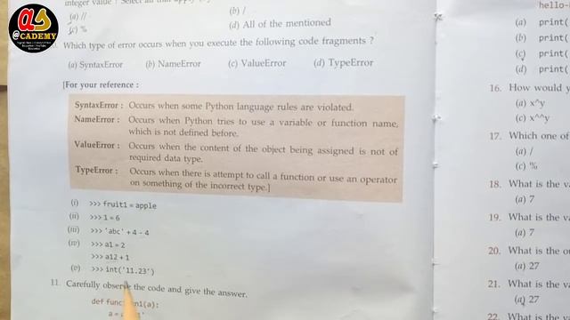 Python important questions and answers | Q 1 to Q 25 | CBSE XII Computer Science смотреть онлайн