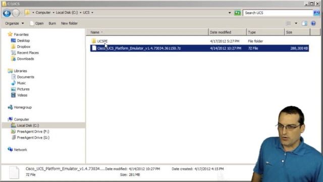 The Cisco UCS Emulator Install смотреть онлайн