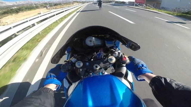 Croatia Trogir - Split suzuki gsxr (must see!!) смотреть онлайн