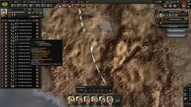 Hearts of Iron 4 - Brazil - 11 - Attack on the USA! смотреть онлайн