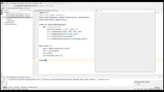 Creating Desktop Apps With Python - Lesson 3 смотреть онлайн