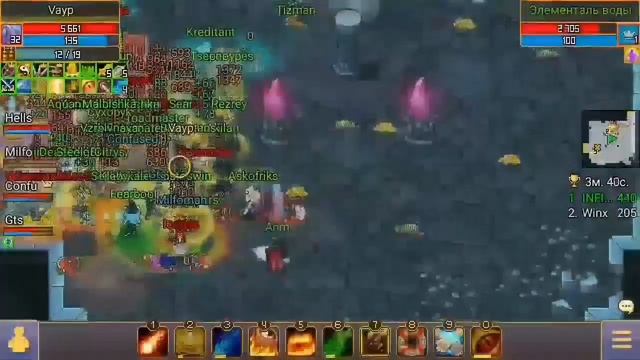 Warspear Online/ГВГ ТРИТОНОВ/ Winx vs INFINITI #2 смотреть онлайн