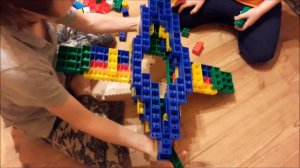 Вертолёт ка-50 "чёрная акула" из блочного конструктора