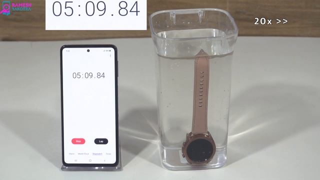 Samsung Galaxy Watch 3 Water Test смотреть онлайн