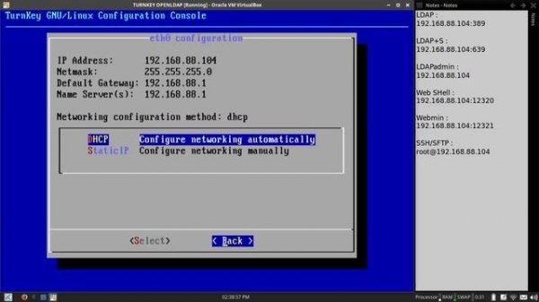How to Auto install OpenLDAP based on TurnKey Linux on VIrtualBox