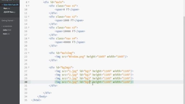 Slider with Fade Effect | CSS - JQUERY Tutorial смотреть онлайн
