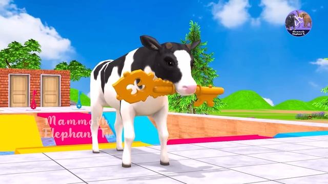 Cow Mammoth Elephant Dinosaur Gorilla Guess The Right Key ESCAPE ROOM CHALLENGE Animals Cage Game смотреть онлайн