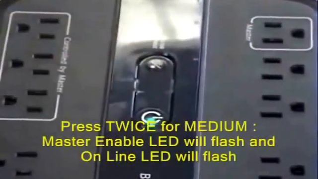 Adjusting the Master Control Thresholds for the Back UPS ES UPS | Schneider Electric Support смотреть онлайн