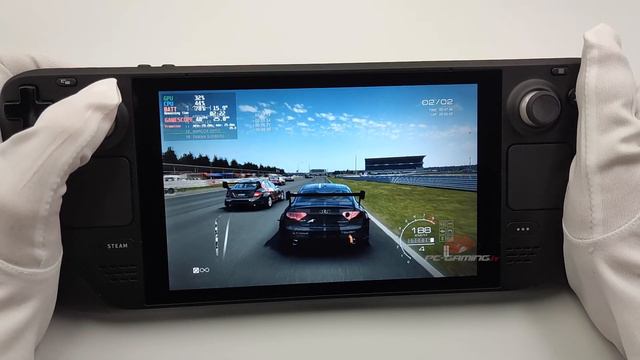 Steam Deck Gameplay - GRID Autosport - SteamOS