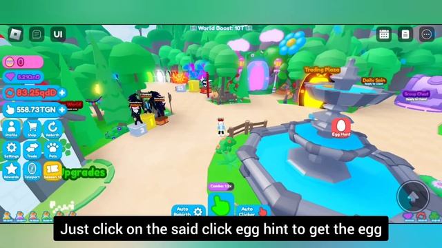 How to Get Click Egg in Rebirth champions x | egg hunt смотреть онлайн