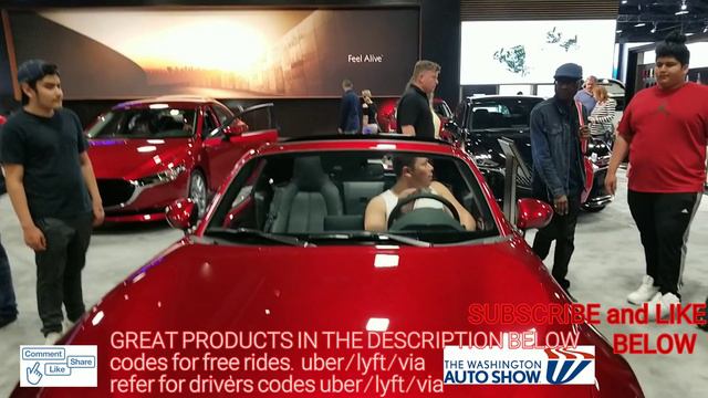 4K MAZDA MX 5 MIATA 2021 SPORT CAR WASHINGTONIAN DC AUTO SHOW 4K 2019 смотреть онлайн