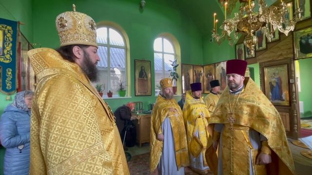 Dumnezeiasca Liturghie în Biserica „Cuv. Parascheva” Din S Zagarancea, R. Ungheni 25.11.2021HD 1080