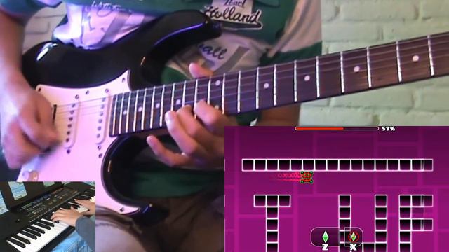 Modo Práctica Stay Inside me by OcularNebula - Guitar y Piano Cover | Geometry Dash by Sombras Dash смотреть онлайн
