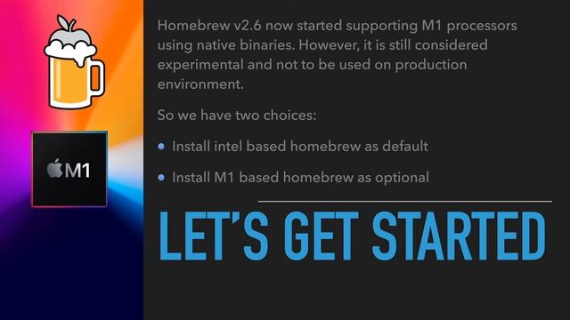 Install Homebrew on M1 Mac смотреть онлайн