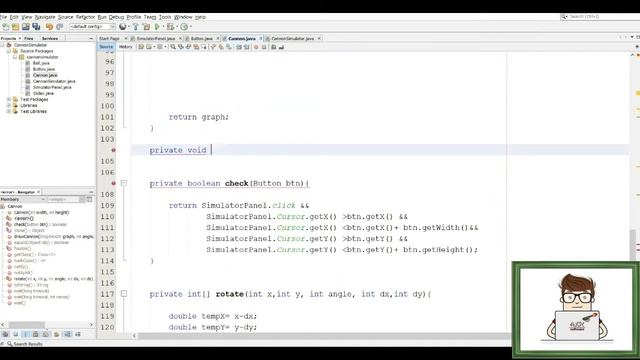 Developing a simulator - Java - lesson 8 - Update & Refactor || تطوير برنامج محاكي смотреть онлайн