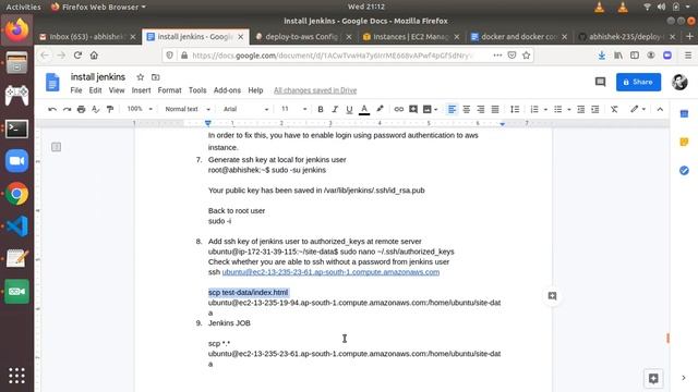 DevOps: auto deployment (git -- jenkins -- remote server) смотреть онлайн