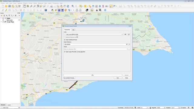 Create GPX file #QGIS смотреть онлайн
