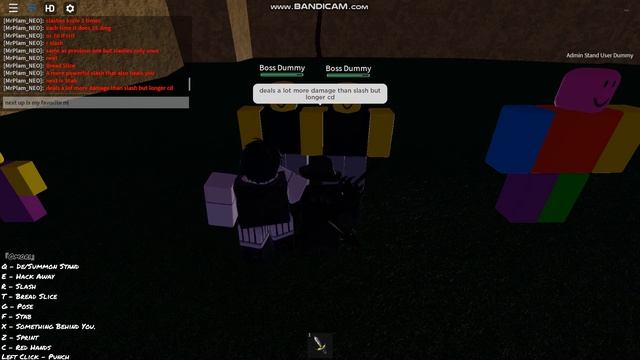 OMORI Admin Stand Showcase (JoJo Tycoon Roblox) смотреть онлайн