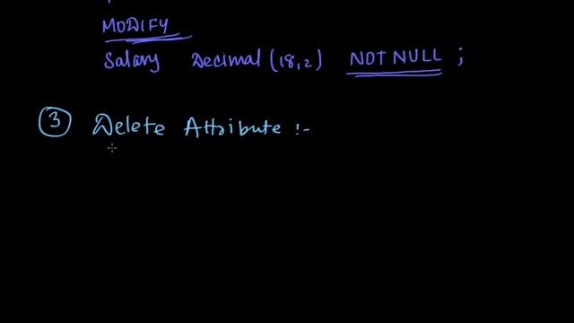 Alter and Delete Table in SQL | Database management System смотреть онлайн