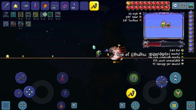 Defeating the eye of Cthulhu with the wimp of zoologist [ Terraria ] смотреть онлайн