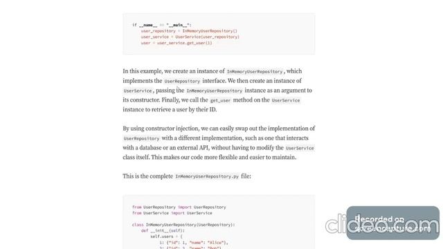 Understanding Dependency Injections - A Complete Overview | Python Code Nemesis смотреть онлайн