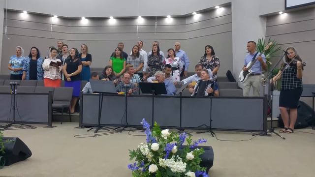 "Тебя хочу хвалить я пением" общее пение смотреть онлайн
