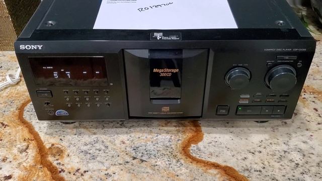Edith Preshipping Video R0129700 Sony CD Player CDP-CX355 смотреть онлайн