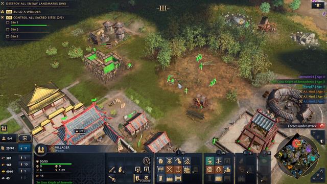 Age of Empires 4: My Beginner's Online Run: Hard AI смотреть онлайн