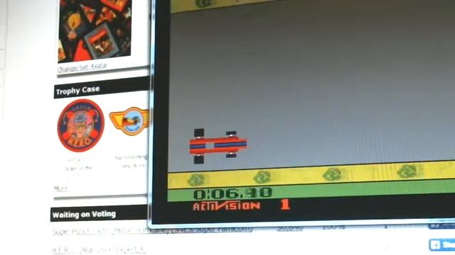 Atari 2600 EMU Grand Prix Game 1BB 29.64 смотреть онлайн