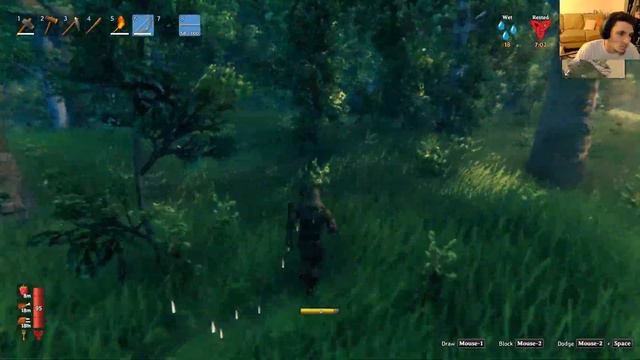 FIRST BOSS FIGHT! - Valheim 2023 Solo Gameplay Episode 2 смотреть онлайн