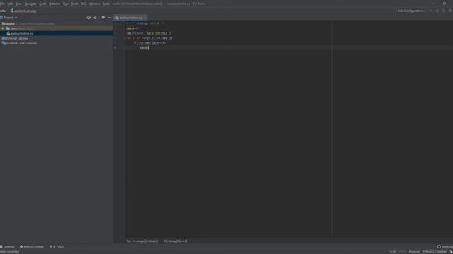 Program that finds whether the number entered is prime or not | Python смотреть онлайн