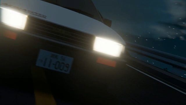 AE85 VS AE86 (this race doesn't exist) Initial D Blender Animation смотреть онлайн