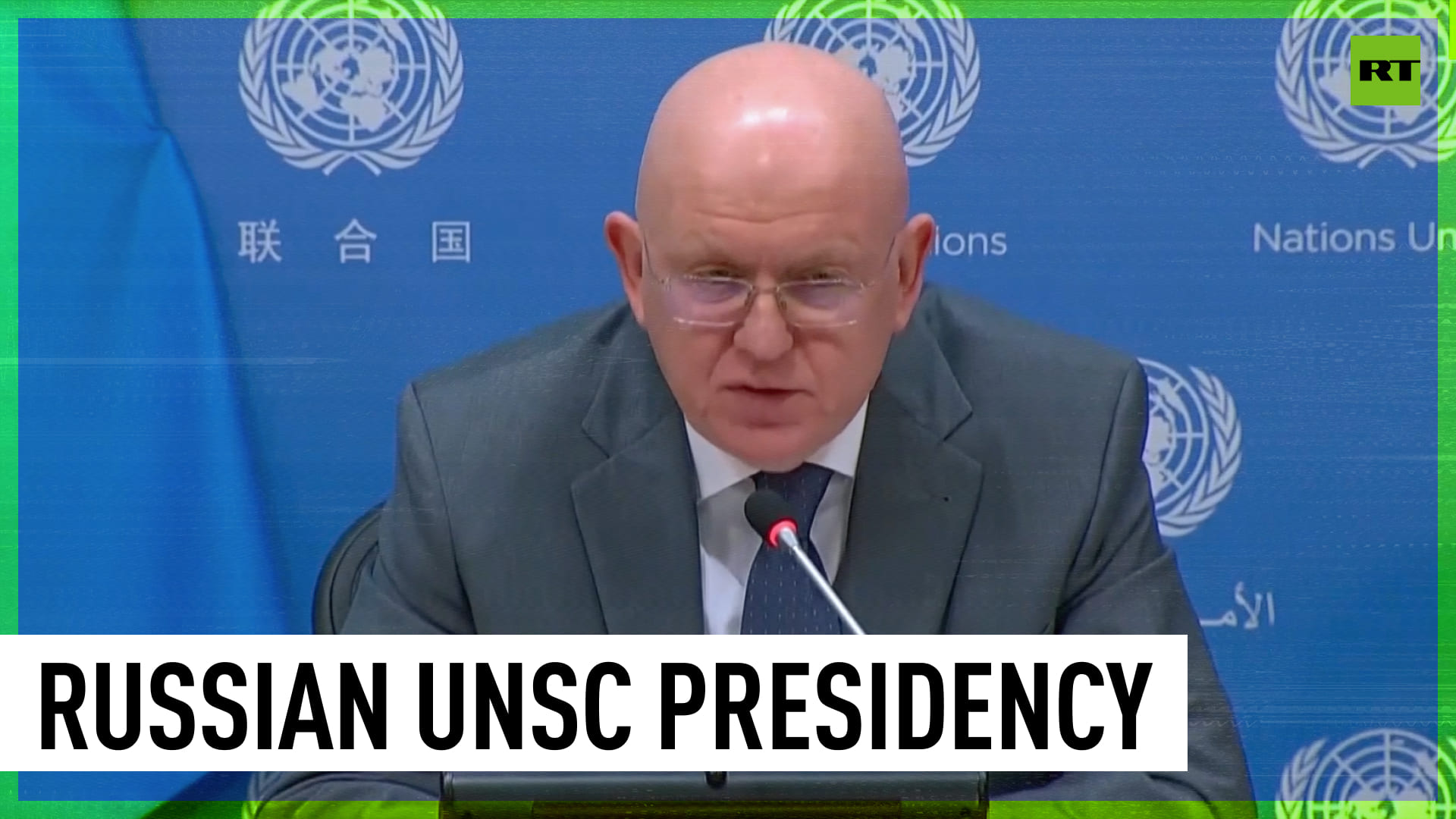 Claims That Russia Will Abuse Its Presidency Are Gestures Of Despair - UN Envoy