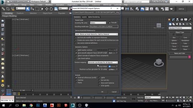 CLASE 01 IMPORTAR PLANO DE AUTOCAD A 3DS MAX смотреть онлайн