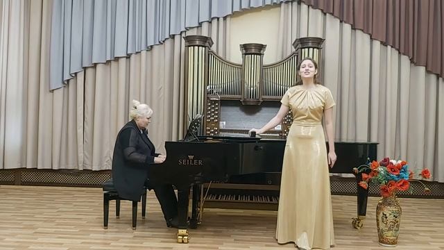 Борисова Мария. "Обойми, поцелуй", музыка М.А. Балакирева, стихи А.В. Кольцова смотреть онлайн