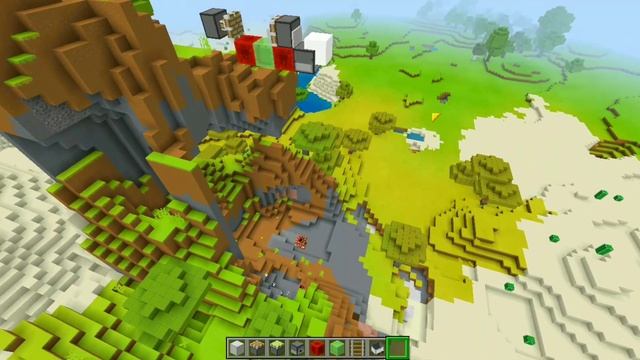 работающий БОМБАРДИРОВЩИК в майнкрафт бедрок! смотреть онлайн