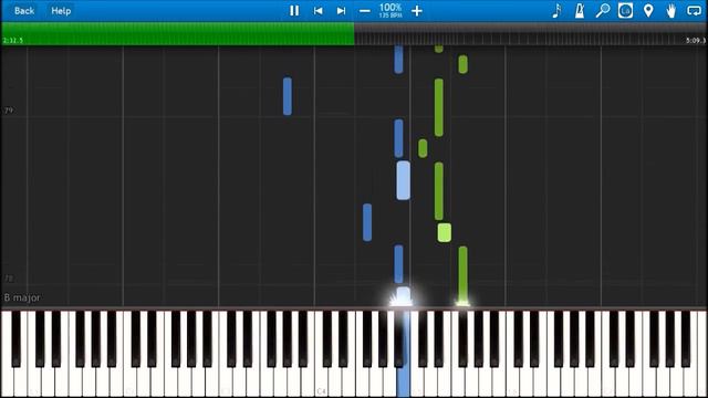 Tokyo Ghoul - Glassy Sky Tehishter Piano (with sheet music) смотреть онлайн
