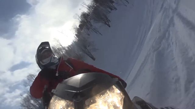 Сахалин !!! Фитнес снегоходчика, или вот для чего нужен Горняк ( горный снегоход). смотреть онлайн