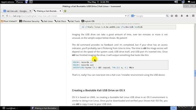 Installing Kali Linux on MacBook смотреть онлайн