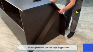 Инструкция по сборке углового шкафа Эрика от мебельной фабрики Тэкс