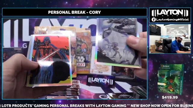 Sketch Card from Topps Chrome Star Wars Galaxy 2023! смотреть онлайн