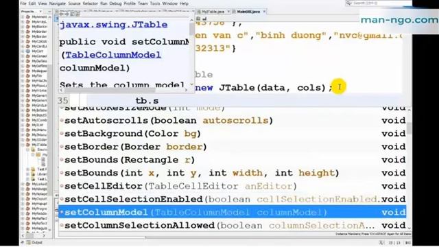 Java Swing Bài 5 - SWING ADVANCED CONTROLS part 2 смотреть онлайн
